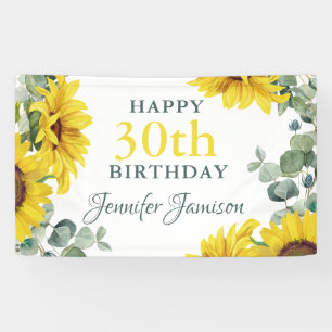 Bannière d'anniversaire des 30 ans de Tournesol do
