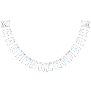 Bannière d'anniversaire du transport