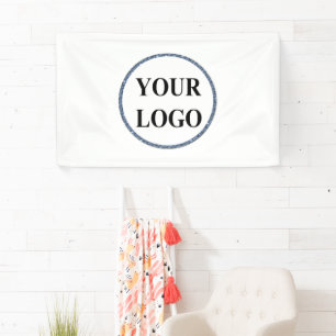 Bannière d'anniversaire joyeuse Logo des décoratio