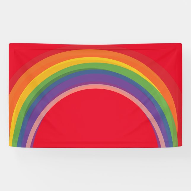 Bannière d'arc-en-ciel (Horizontal)