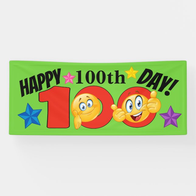 Bannière de 100 jours (Horizontal)