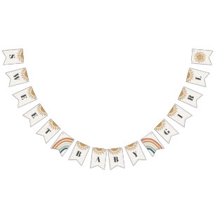 bannière de baby shower de chou