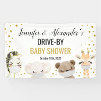 Bannière de Baby shower Drive-By