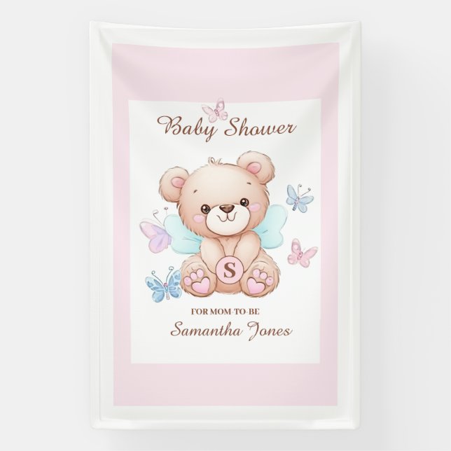 Bannière de Baby shower personnalisée (Verticale)