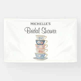 Bannière de Baby Shower pour le Thé