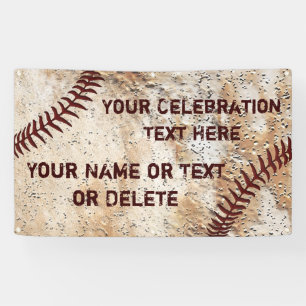 Bannière de baseball russe personnalisée la plus