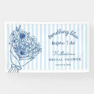 Bannière de bienvenue pour une baby shower de mari