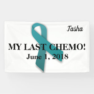Bannière de célébration de My Dernier Chemo