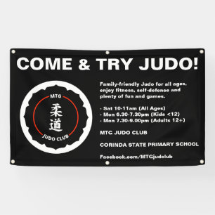 Bannière de club de judo de MTG