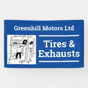 Bannière de conception de service de véhicule de g