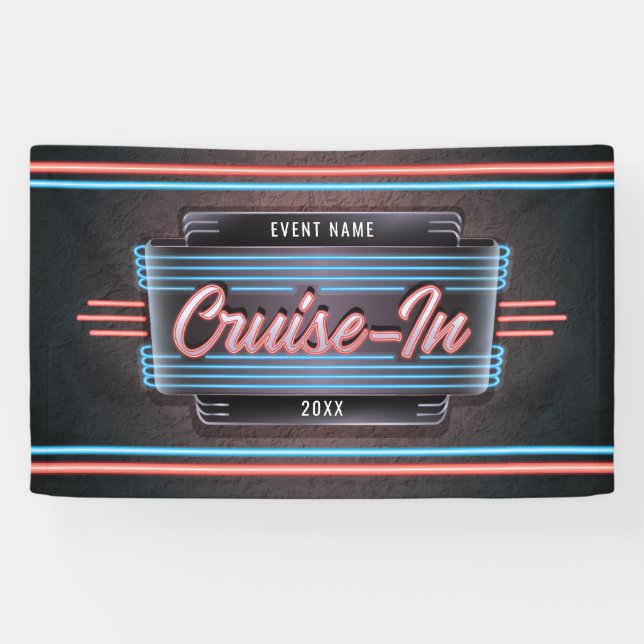 Bannière de croisière Neon (Horizontal)
