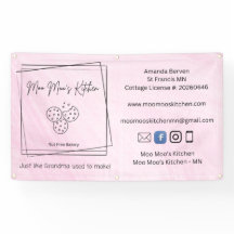 Bannière de cuisine de Moo Moo