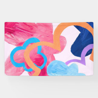 Bannière de décoration pour jour heureux