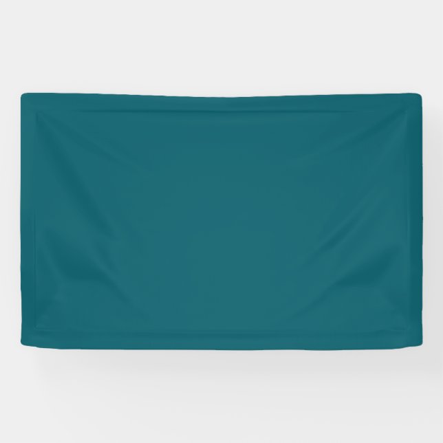 Bannière de fête Deep Teal (Horizontal)
