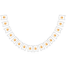 Bannière de fêtes avec une photo d'anniversaire