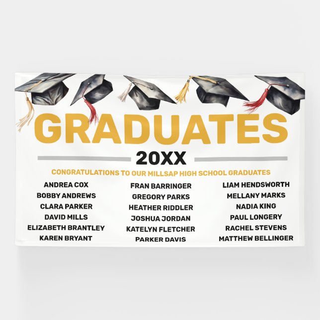 Bannière de Graduation au lycée de quartier (Horizontal)