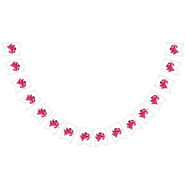 Bannière de guirlande de la Saint-Valentin Double  (Tout)