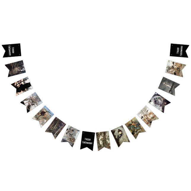 Bannière de jonction d'illustrations Halloween vin (Tout)