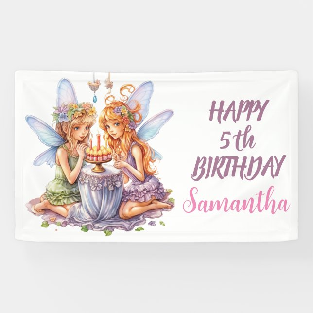 Bannière de la FÊTE D'ANNIVERSAIRE (Horizontal)