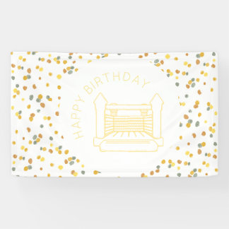 Bannière de la fête de la maison Lennon Bounce