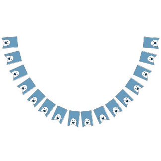 Bannière de la fête de l'ours polaire cachée par P