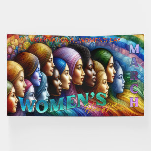 Bannière de la Journée internationale de la femme