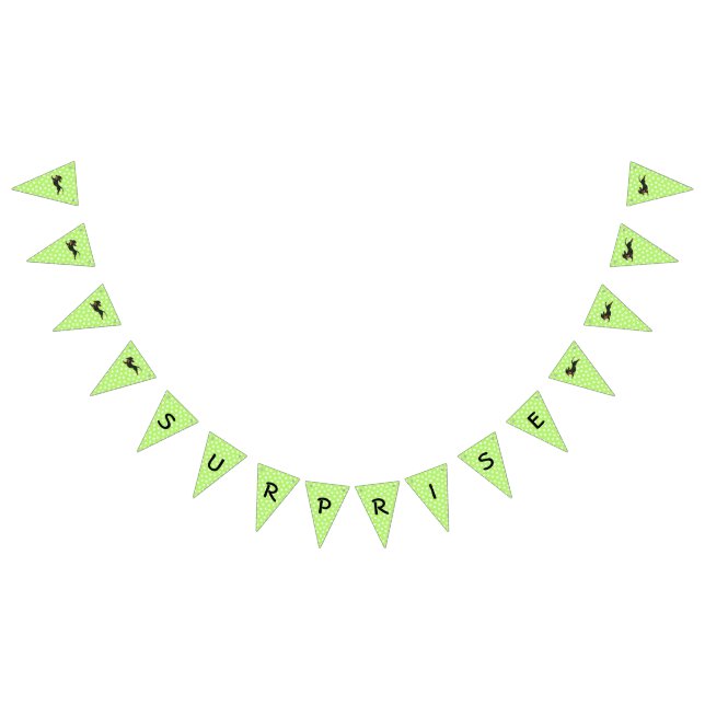 Bannière de la partie de Bund Dachshund Green Lime (Tout)