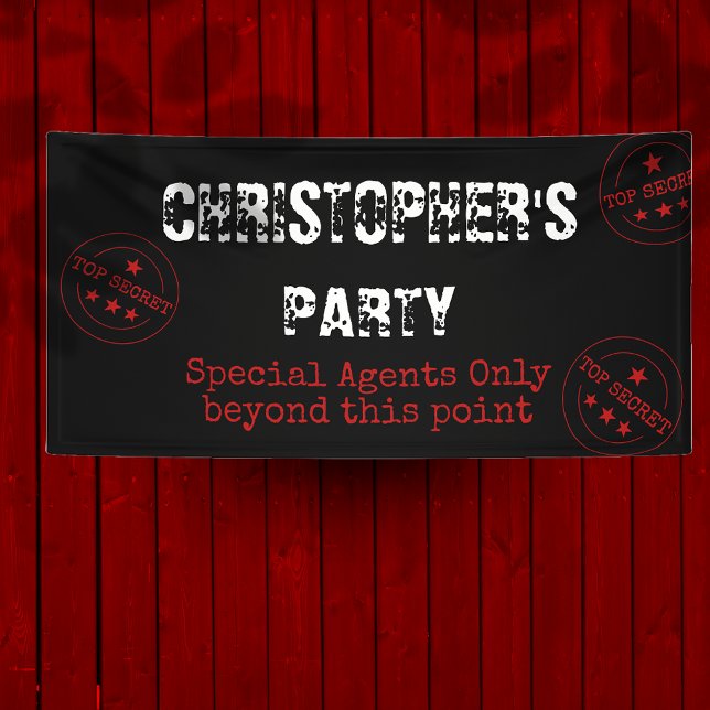Bannière de la partie secrète de l'agent spécial (Créateur téléchargé)