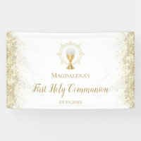 Bannière de la première sainte communion