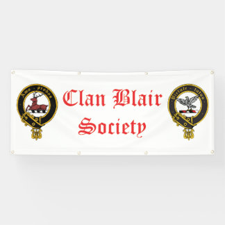 Bannière de la société Clan Blair