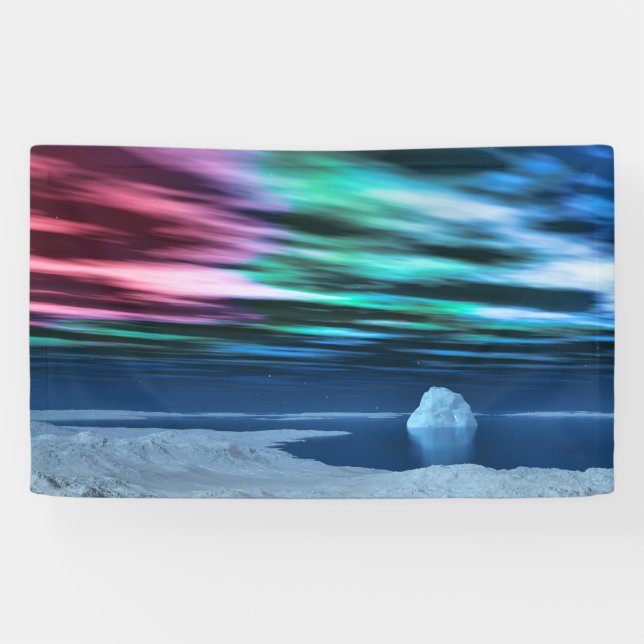 Bannière de l'aube de minuit (Horizontal)