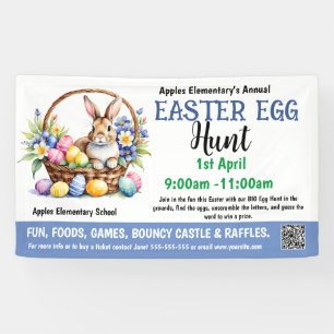 Bannière de l'église EASTER EGG HUNT PTO PTA