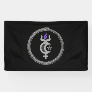 Bannière de l'étoile du matin Wicca Sigil