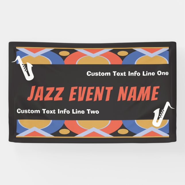 Bannière de l'événement Jazz Music (Horizontal)
