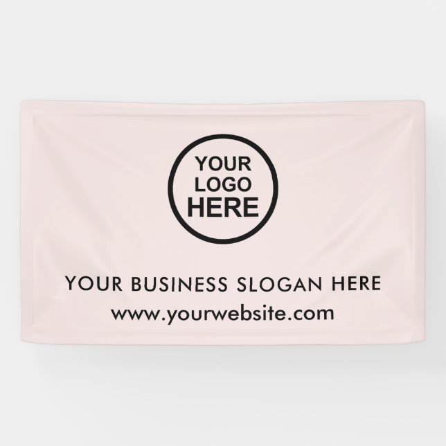 Bannière de logo d'entreprise personnalisée (Horizontal)