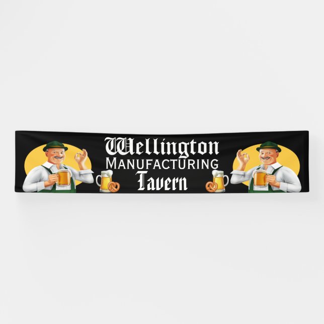 Bannière de l'Oktoberfest Customisée par LG (Horizontal)