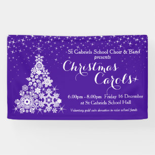 Bannière de l'ultraviolet d'arbre d'étincelle