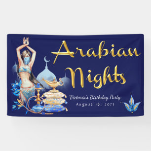 Bannière de mille et une nuits