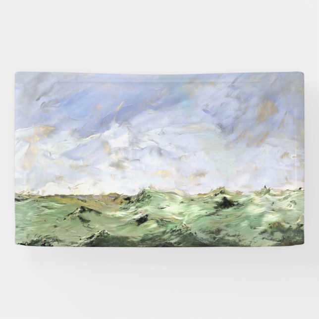 Bannière de peinture de Strindberg en août (Horizontal)