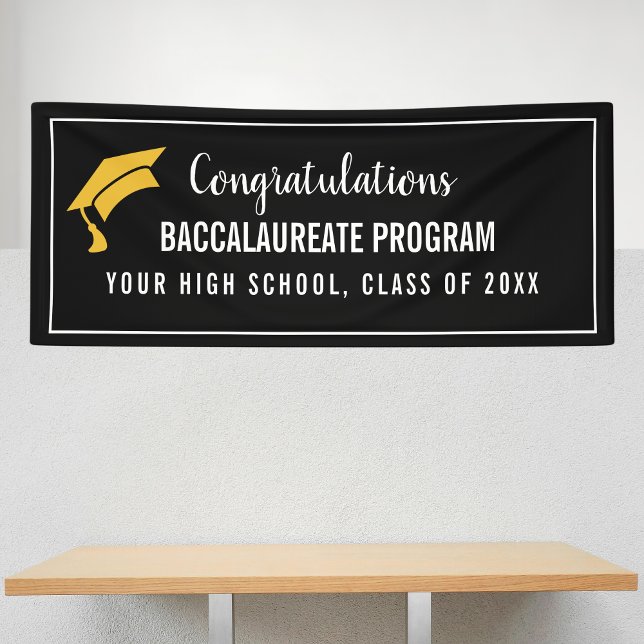Bannière de remise des diplômes de programme perso (Créateur téléchargé)