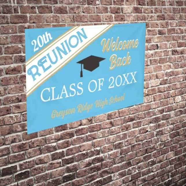 Bannière de réunion de la classe de retour (Créateur téléchargé)