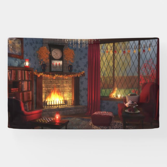 Bannière de tranquillité d'automne (Horizontal)