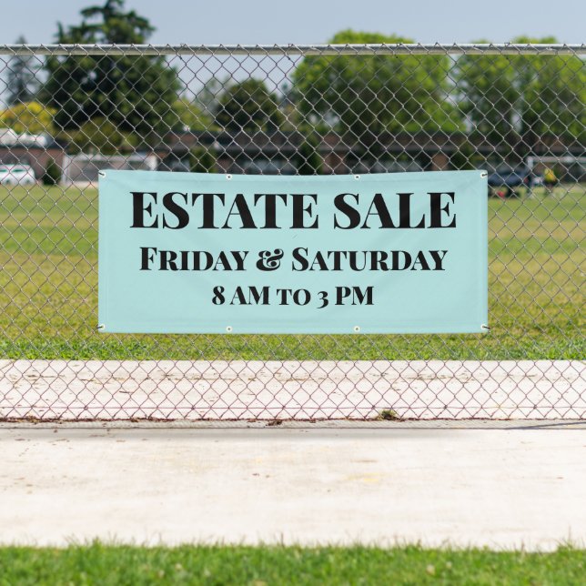Bannière de vente personnalisée (En situation)