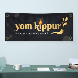 Bannière de Yom Kippour