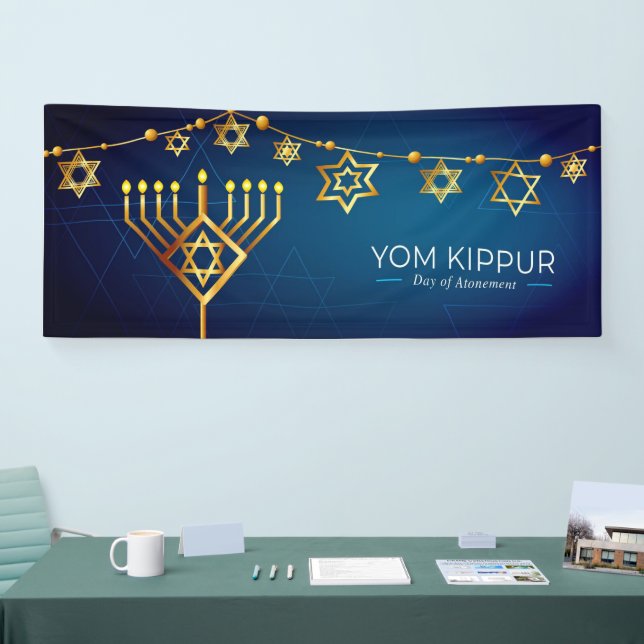 Bannière de Yom Kippour (Salon professionnel)
