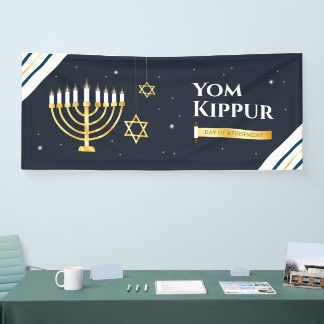 Bannière de Yom Kippour (Salon professionnel)