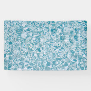 Bannière d'eau d'ondulation