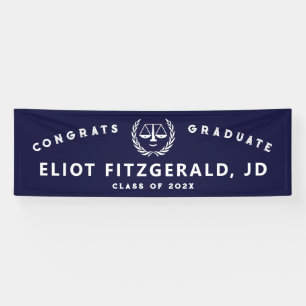 Bannière des diplômes de l'école de droit