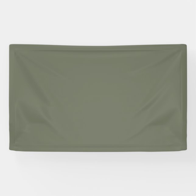 Bannière d'événements Moss Green - personnalisable (Horizontal)