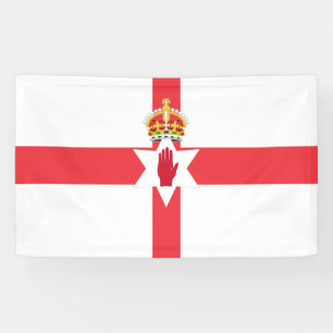 Bannière drapeau d'Irlande du Nord